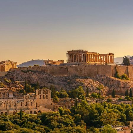 3Sights Rooftop Suite - Parthenon Viewpoint Athen Exterior foto