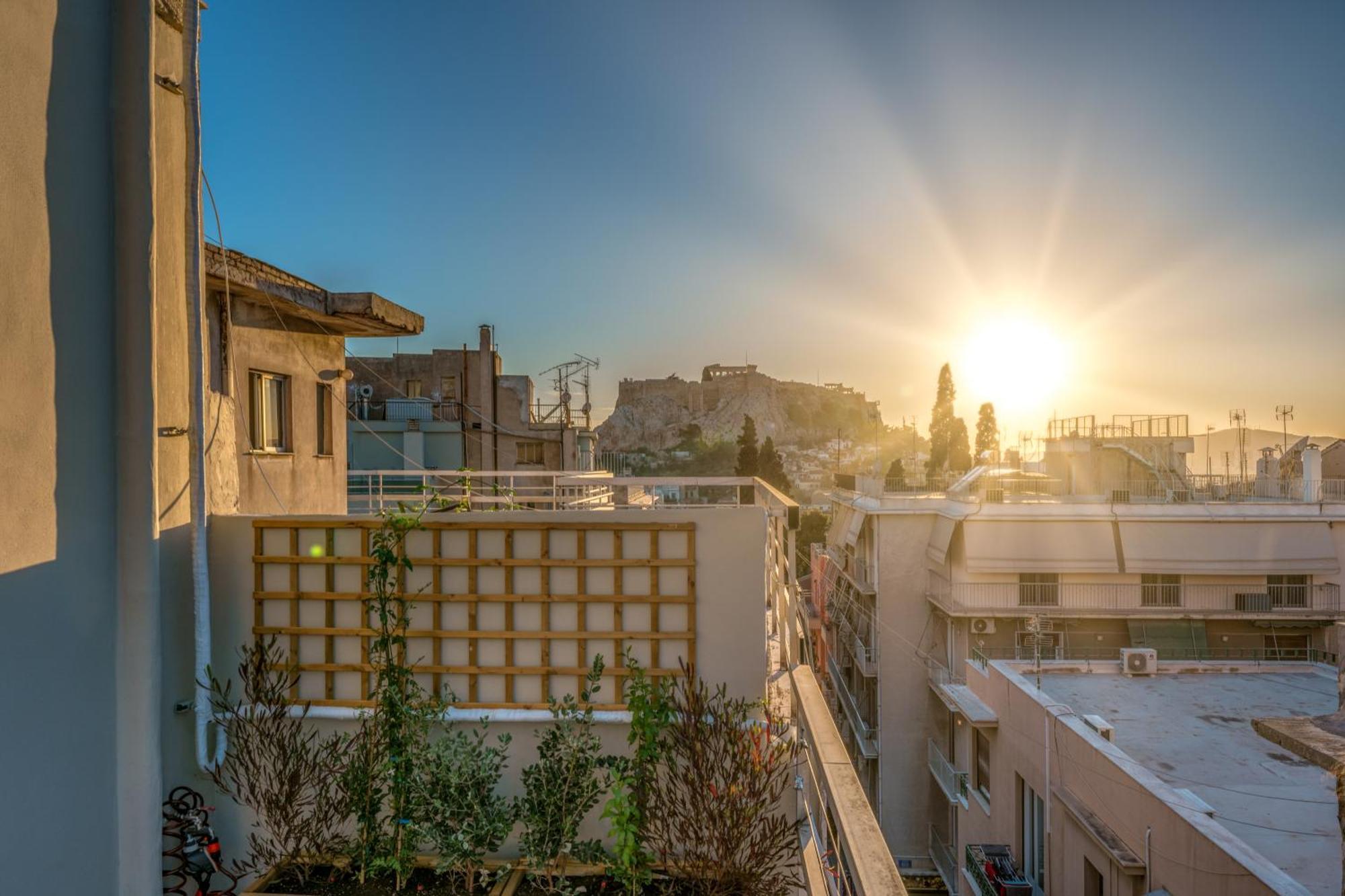 3Sights Rooftop Suite - Parthenon Viewpoint Athen Exterior foto